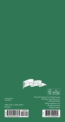2025-2026 Willow Creek Paradise 3.5 x 6.5 Yearly Planner, Paperboard Cover (47071)