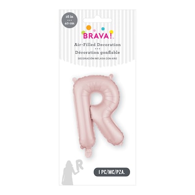 Party City (Air-Filled) 16 R Foil Balloon, Dusty Rose (AM 1 100085-92)