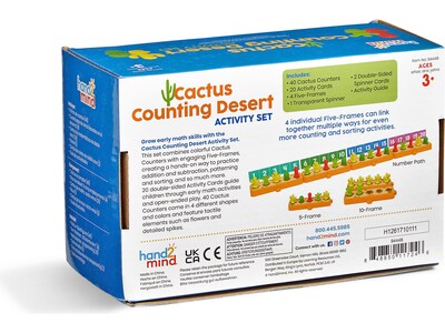 hand2mind Cactus Counting Desert Activity Set (94448)
