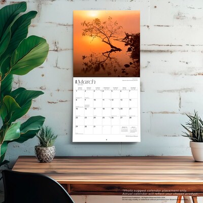 2026 BrownTrout Missouri Wild & Scenic 12" x 12" Monthly Wall Calendar (9798330704620)