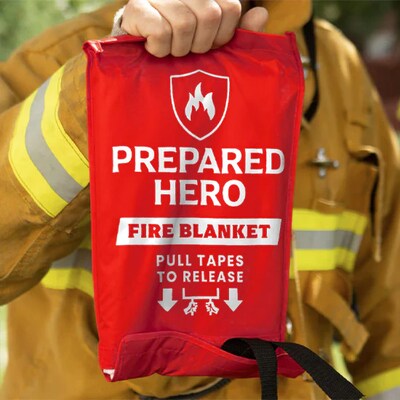 Prepared Hero Emergency Fire Blanket