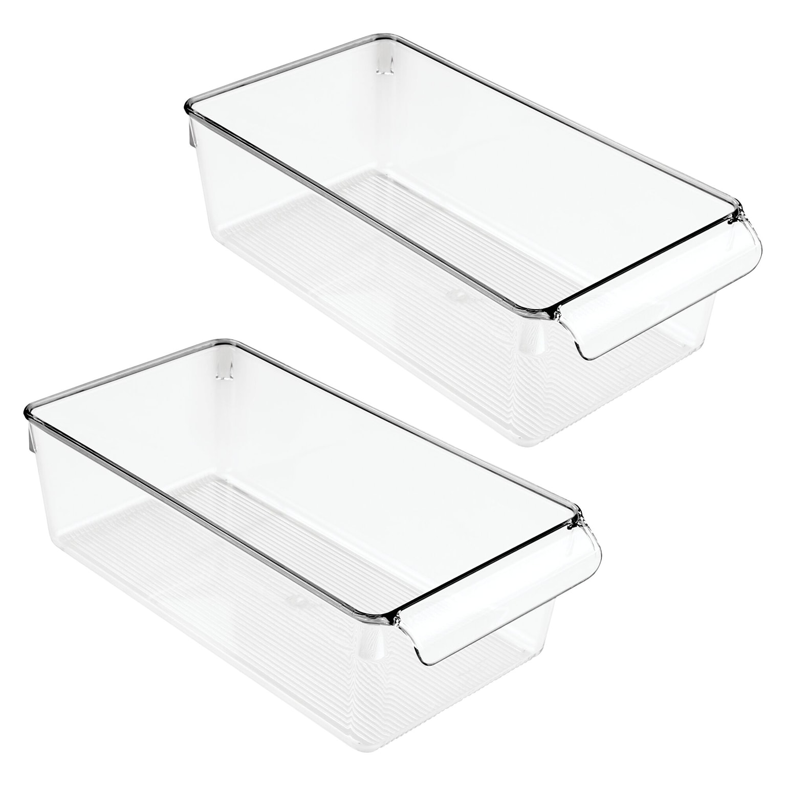 iDesign Plastic Organizers, Clear (28003M2)