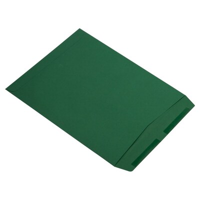 JAM Paper Catalog Envelope 10" x 13", Dark Green, 50/Pack (31287538i)