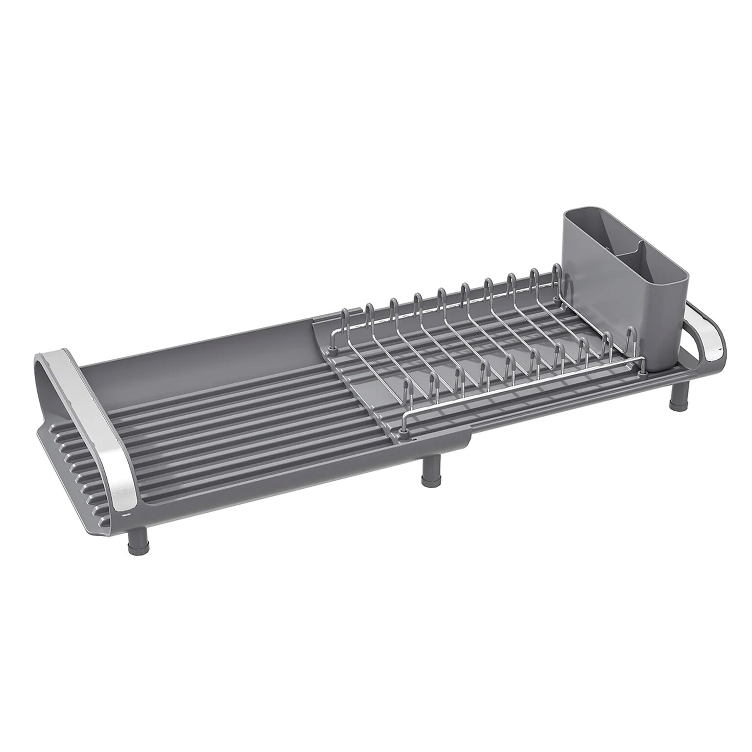 Better Houseware Steel Dish Racks, Gray/Silver (BTH3426)