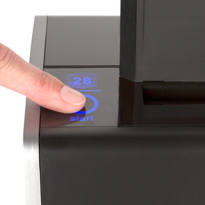 Swingline® Commercial Electric 2-Hole Punch, 28 Sheet Capacity, Black(A7074532)