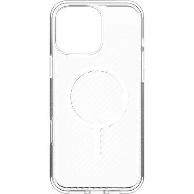 Zagg Luxe Snap MagSafe Phone Case for iPhone 16 Pro Max, Shock Absorbing, Clear (702315013)