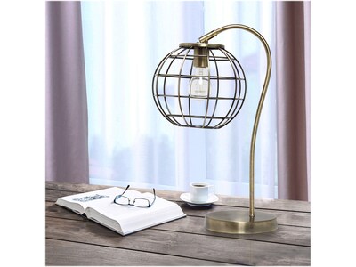 Lalia Home Studio Loft Table Lamp, Antique Brass (LHT-5061-AB)