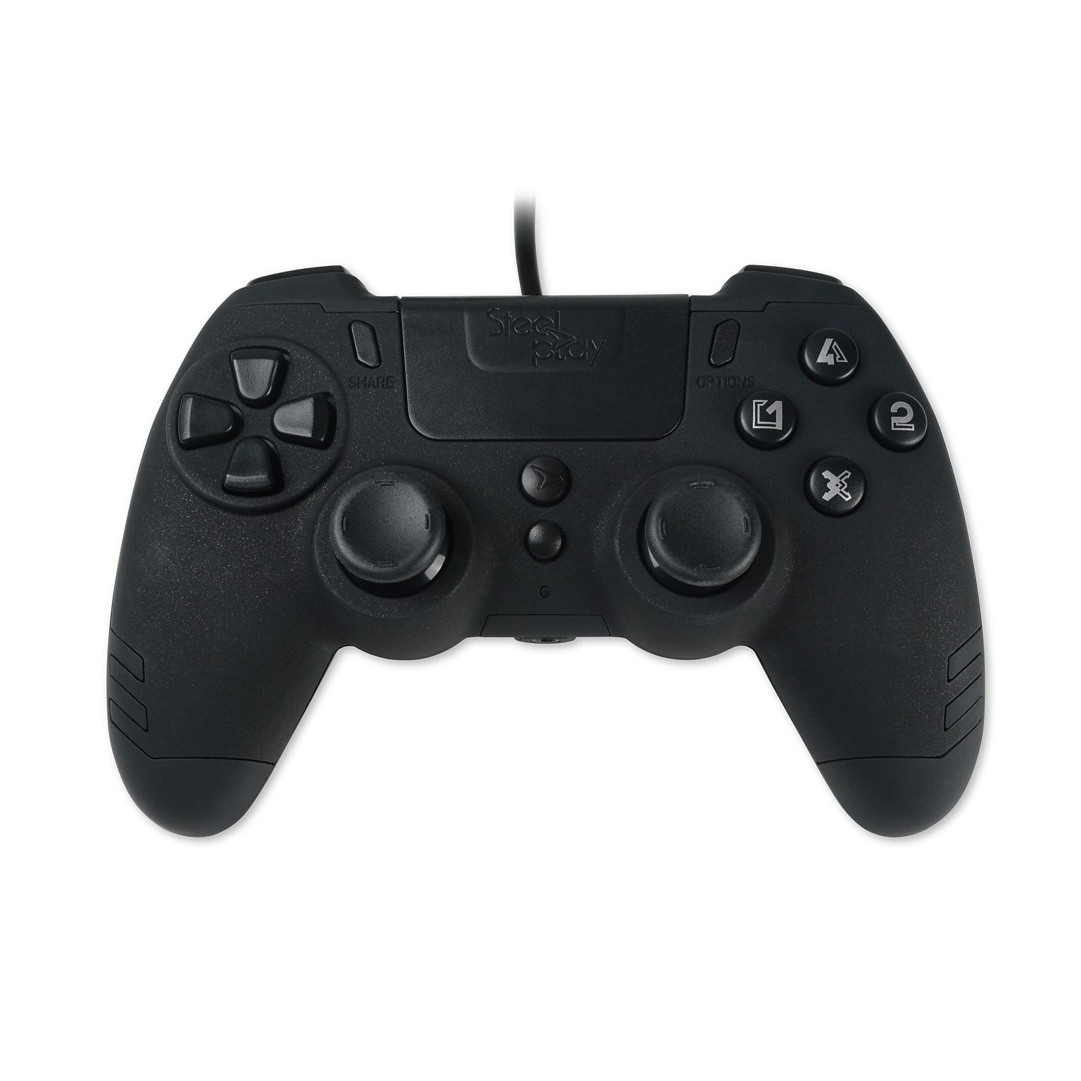 Lexip Metaltech Wired Controller for PS4/PC, Black (JVAMUL00152)