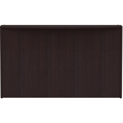 Lorell Essentials Series 72" W Front Reception Desk, Espresso (LLR18264)
