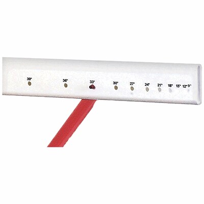 Champion Sports Adjustable Training Hurdle, Red/White (CHSPH)