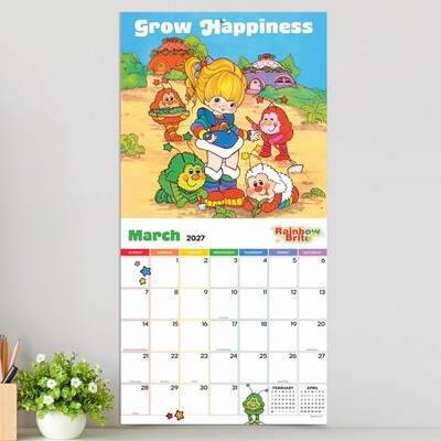 2027 TF Publishing Rainbow Brite 12" x 12" Monthly Wall Calendar, Multicolored (27-1123)