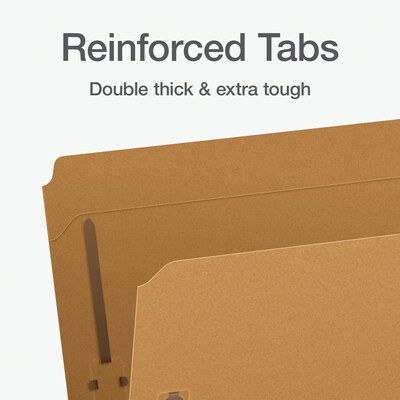 Pendaflex Heavy Duty File Folder, Straight Cut, Letter Size, Kraft, 50/Box (1006992)