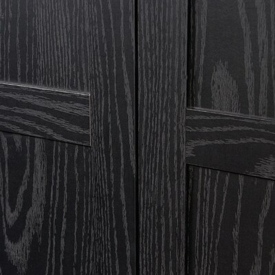 Sauder Select 71"H Storage Cabinet with 4 Shelves, Black (433933)
