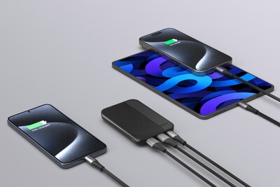 LAX 6600mAh Power Bank, Black (LX16B)