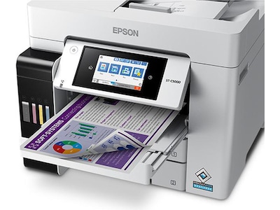Epson WorkForce Pro ST-C5000 Inkjet Printer, All-In-One, Print, Scan, Copy, Fax (C11CJ29203)