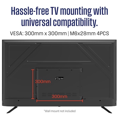 Westinghouse UX Series 65" Smart LED 4K UHD XUMO TV, Black (WX65UX4800)