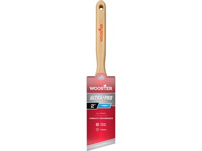 Wooster Brush ULTRA/PRO Firm 2" Nylon/Polyester Angle Brush, 6/Box (0041740020)