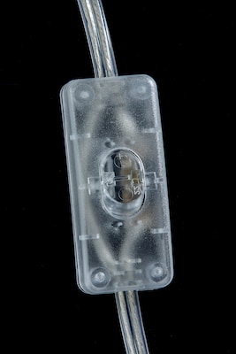 Adesso Sonora 19.75"H Incandescent Table Lamp, Walnut/Off-White (3010-15)