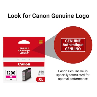 Canon PGI-1200 XL Magenta High Yield Ink Cartridge   (9197B001)
