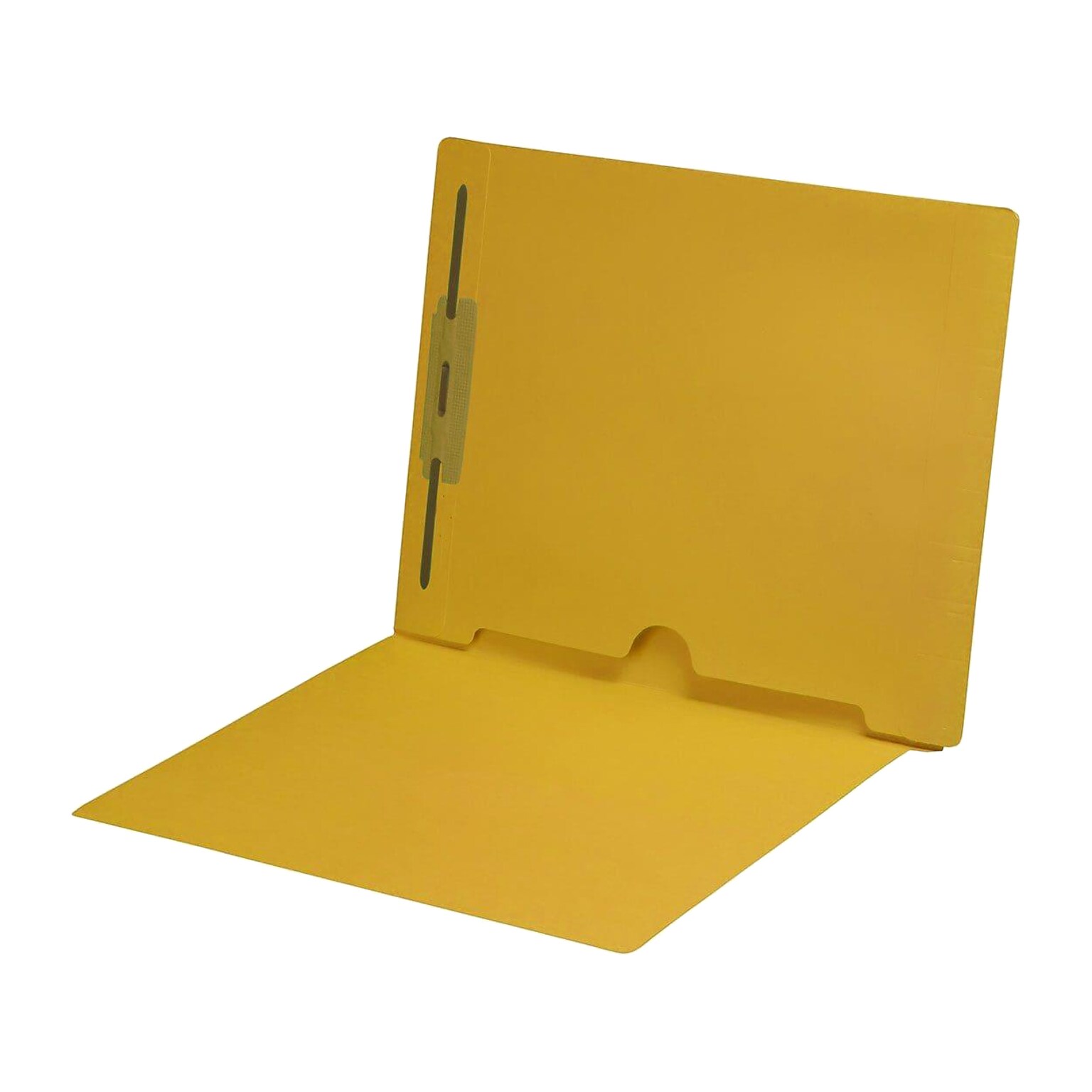 Medical Arts Press End Tab File Folder, Straight Cut, Letter-Size, Yellow, 50/Box (S-09018-YLW)