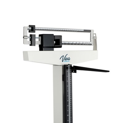 Viva Comfort ME904 ADIME904-02-MK Physician Scale, White, 440 lbs. Capacity