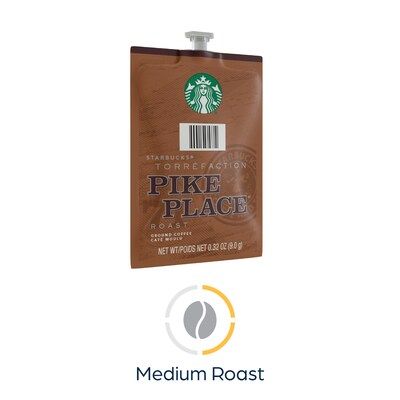 Starbucks Pike Place Coffee Flavia Freshpack, Medium Roast, 80/Carton (MDR01038)