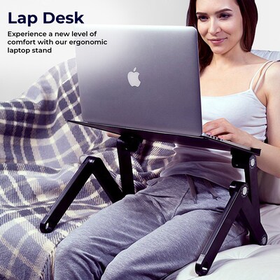 Uncaged Ergonomics WorkEZ Cool Laptop Riser Black (WECb)
