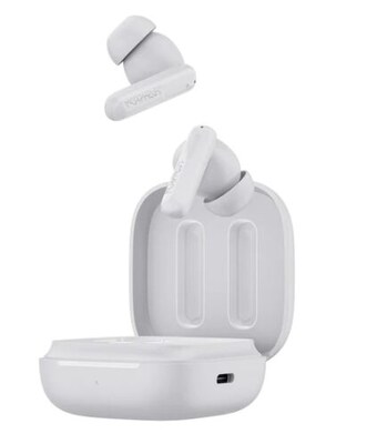 Morpheus 360 Nemesis Wireless Active Noise Canceling Earbuds, Bluetooth, White (TW2750W)