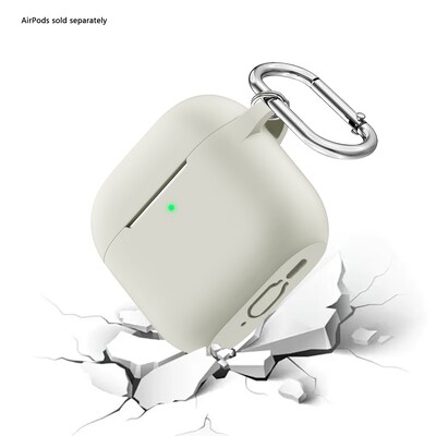 SaharaCase Venture Series Case for Apple Airpods 4, Cloud White (HP00171)
