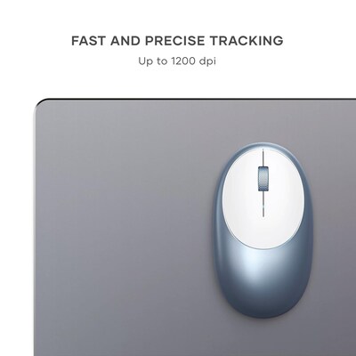 Satechi M1 Wireless Ambidextrous USB Mouse, Blue (ST-ABTCMB)
