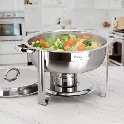 MegaChef 5.3 Qt Stainless Steel Chafing Dish, 935121998M