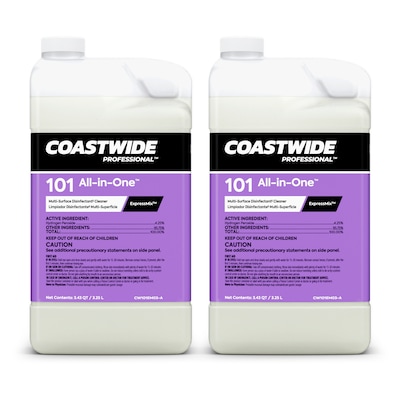 Coastwide Professional Disinfectant All-In-One Concentrate for ExpressMix, 2/Carton (CW044EM03-A)