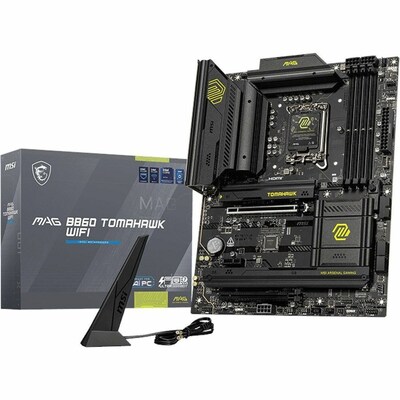 MSI MAG Socket LGA 1851 ATX Intel Core Ultra Processor Gaming Motherboard (B860TOMAHAWKWIFI)