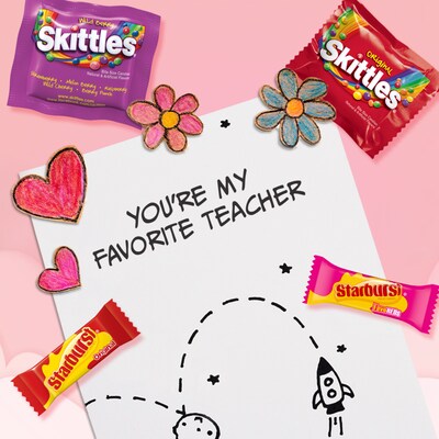 Mars Valentine's Exchange Fun Size Variety Pack, 50/Bag (MMM30036)