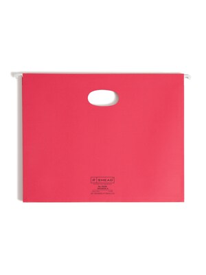 Smead Hanging File Folders, 3 1/2 Expansion, Letter Size, Assorted Colors, 4/Pack (64290)