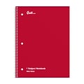 Quill Brand® 1-Subject Notebooks, 8 x 10.5, Wide Ruled, 70 Sheets, Assorted Colors, 6/Pack (TR1166