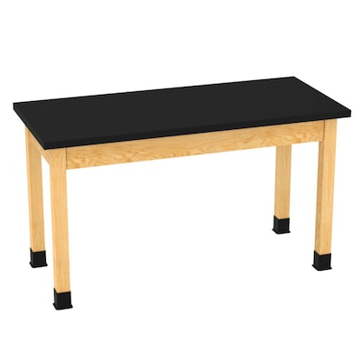 Diversified Woodcrafts Perpetulab Rectangular Science Lab Table, 54 x 24, Oak (P7202BK30N)