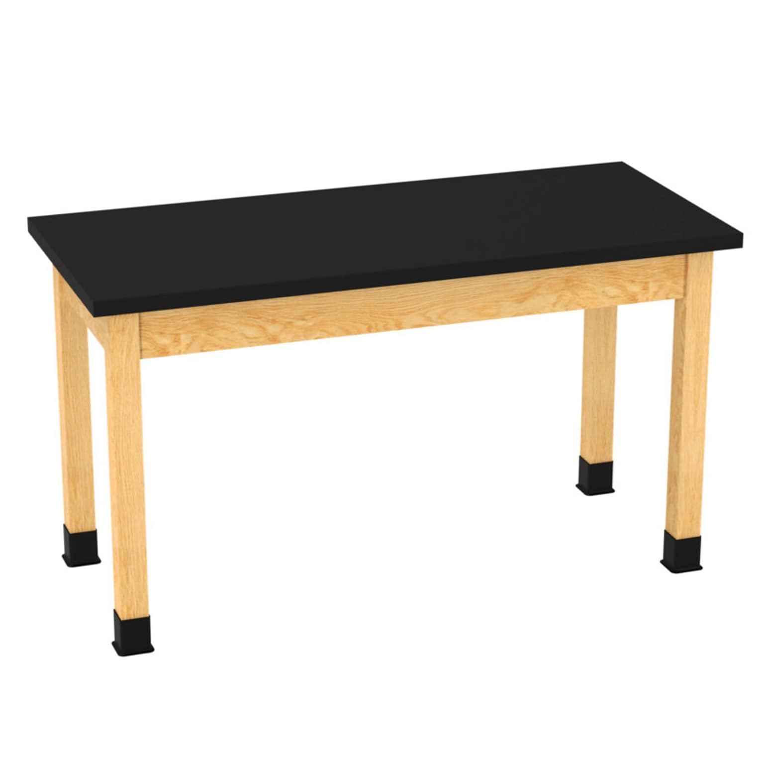 Diversified Woodcrafts Perpetulab Rectangular Science Lab Table, 54 x 24, Oak (P7202BK30N)