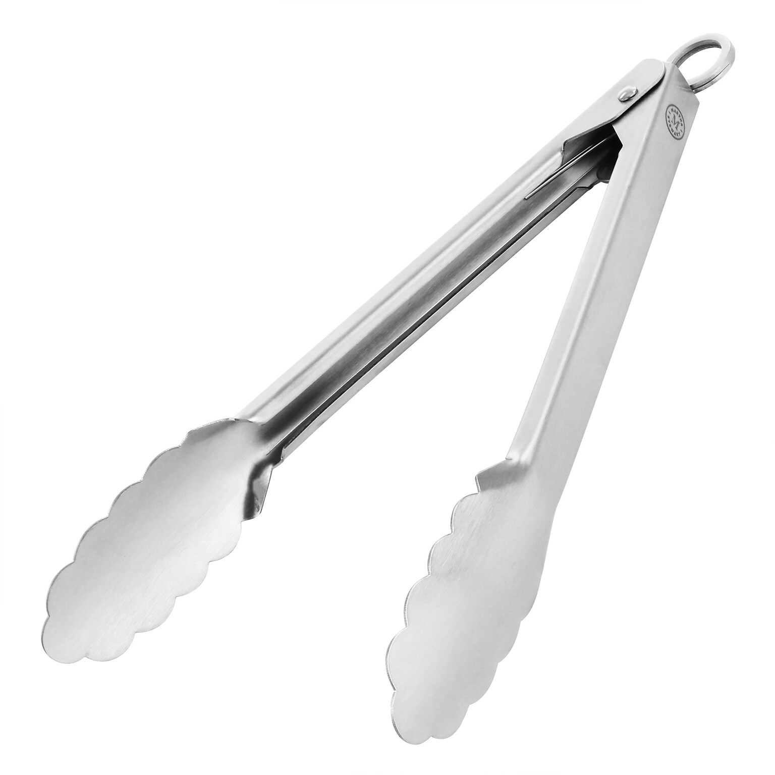 Martha Stewart Easy-Lock Tongs, Silver (935117593M)