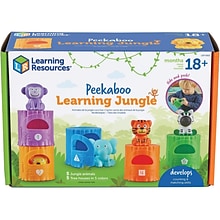 Learning Resources Peekaboo Learning Jungle Set (LER6815)