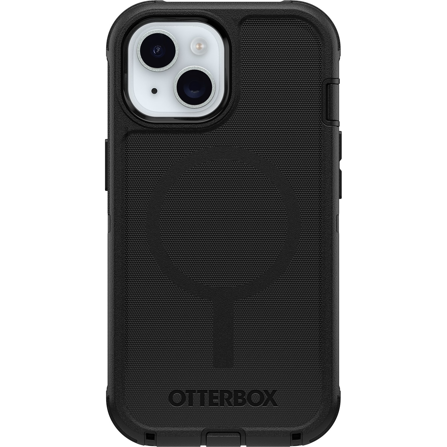 OtterBox Defender MagSafe Phone Case for iPhone 16 Pro Max, Shock Absorbing, Black (77-95989)