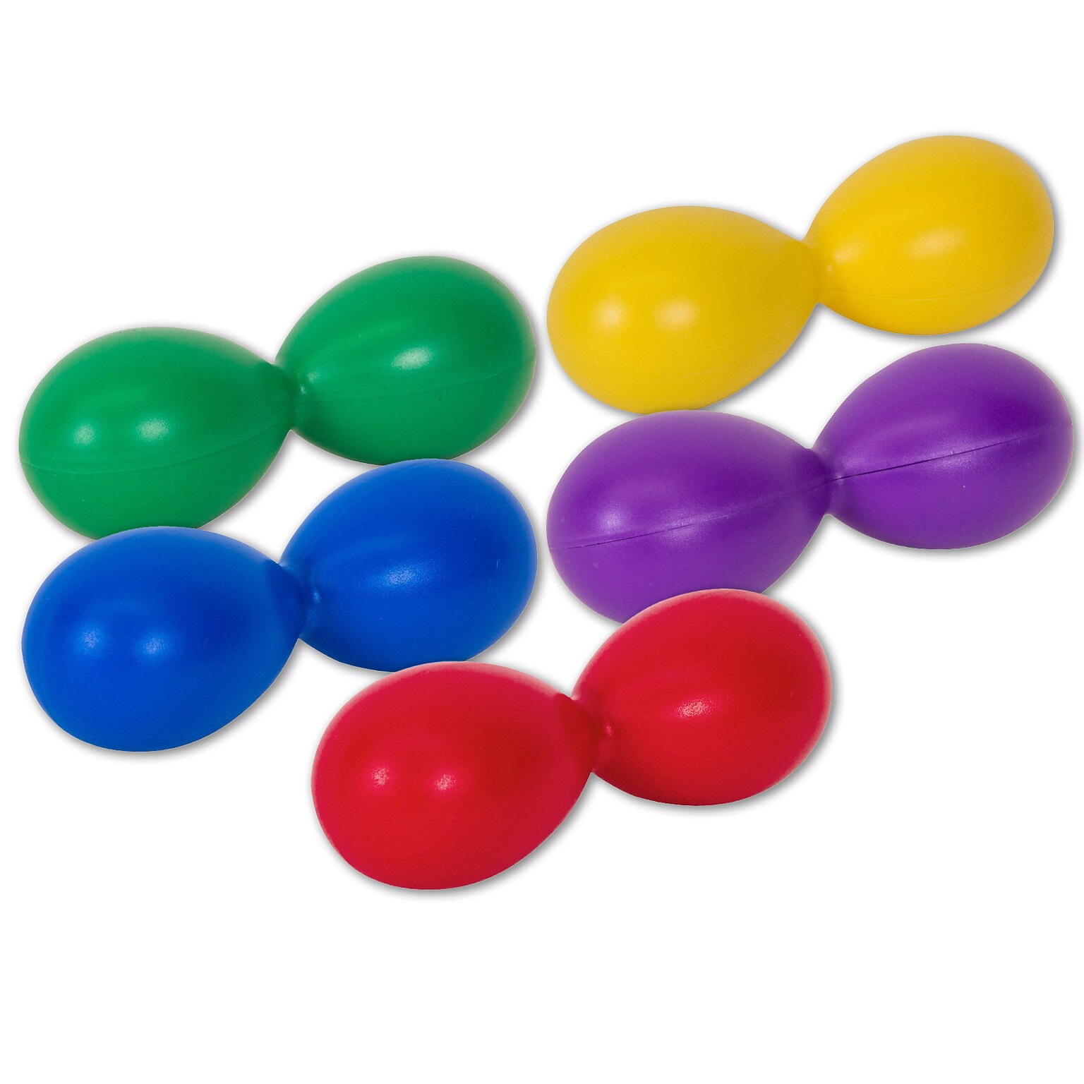 Westco Educational Products Double Egg Shakers, Set of 5 (WEPSH90115)