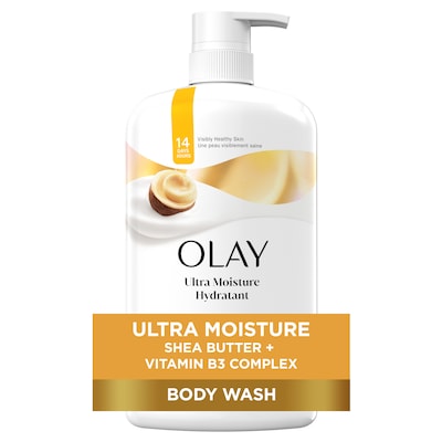 Olay Ultra Moisture Body Wash, Shea Butter, 33 fl oz. (97494)