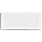 LUX Moistenable Glue #10 Window Envelope, 4 1/2" x 9 1/2", Bright White, 250/Box (FFW-10-250)