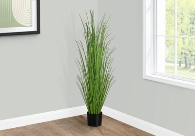 Monarch Specialties Inc. 47" Artificial Grass Tree in Pot (I 9565)