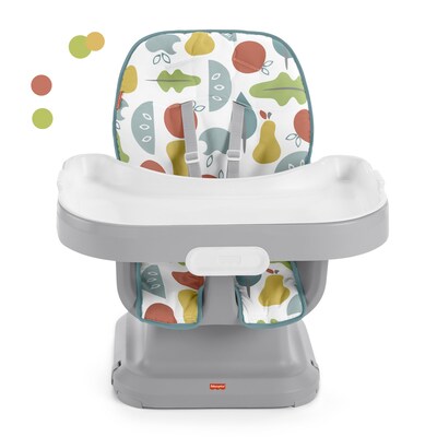 Fisher-Price SpaceSaver Simple Clean High Chair, Green