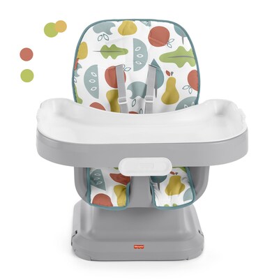 Fisher-Price SpaceSaver Simple Clean High Chair, Green (GVG98)