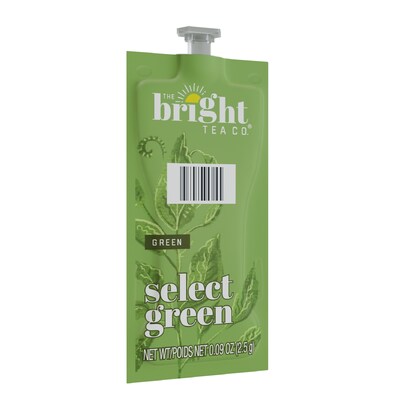The Bright Tea Co. Select Green Tea, Flavia Freshpacks, 100/Carton (MDRB508)