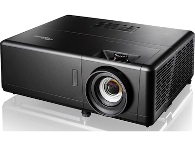 Optoma Wireless DLP Smart 4K UHD Laser Projector, Black (UHZ55)