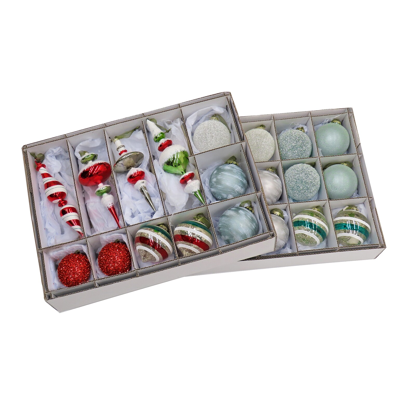 National Tree Company 24 Piece HGTV Home Collection Nostalgic Traditions Ornaments (AH63-NT24220111)